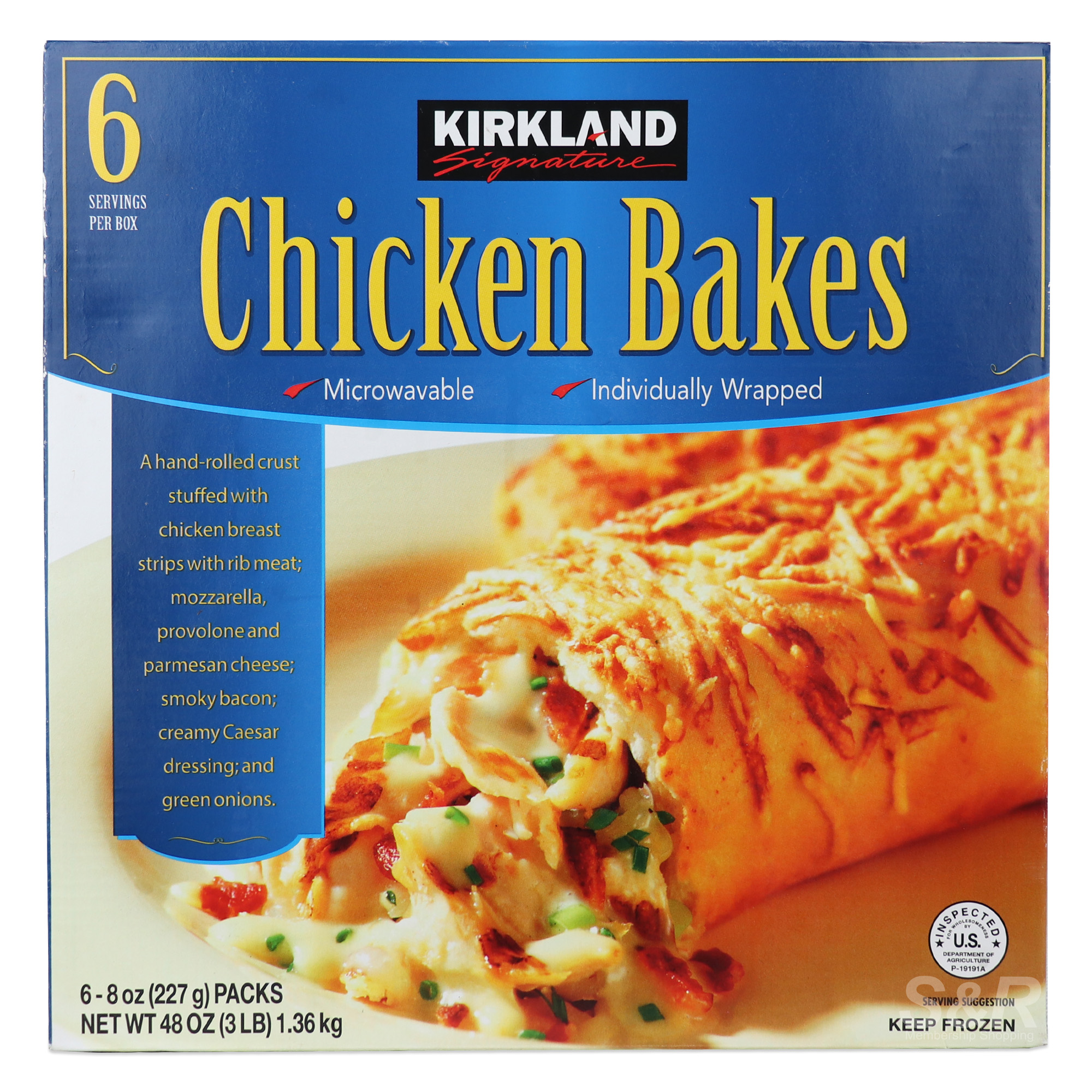 Kirkland Signature Chicken Bakes 1.36kg Kirkland Signature Chicken Bakes 1.36kg